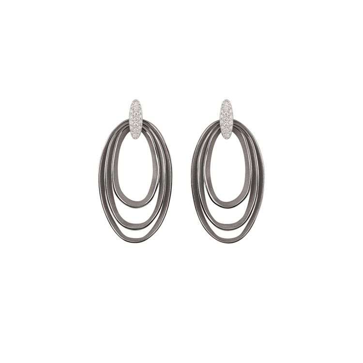 Earrings Dune Chic Pavé