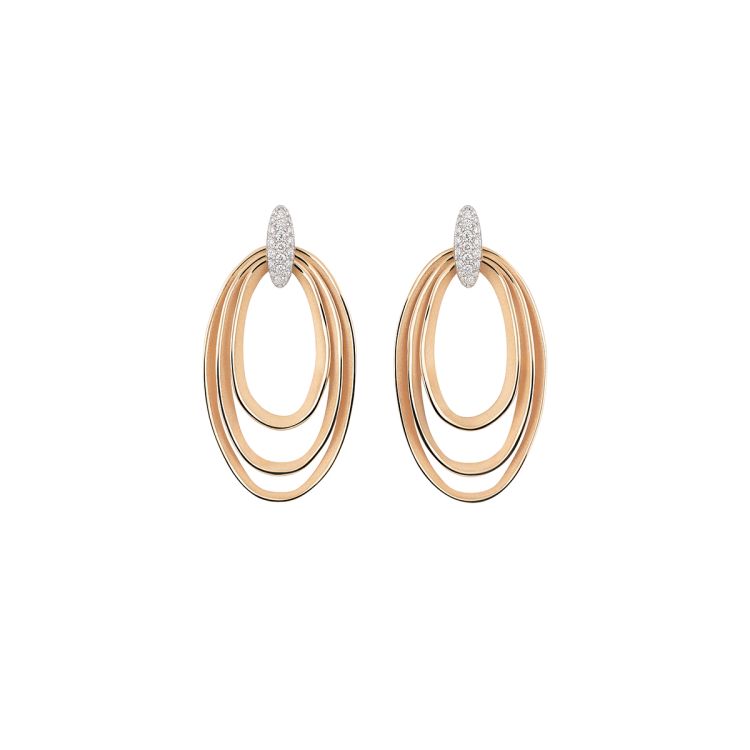 Earrings Dune Chic Pavé