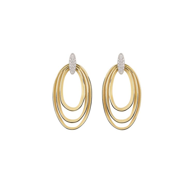 Earrings Dune Chic Pavé