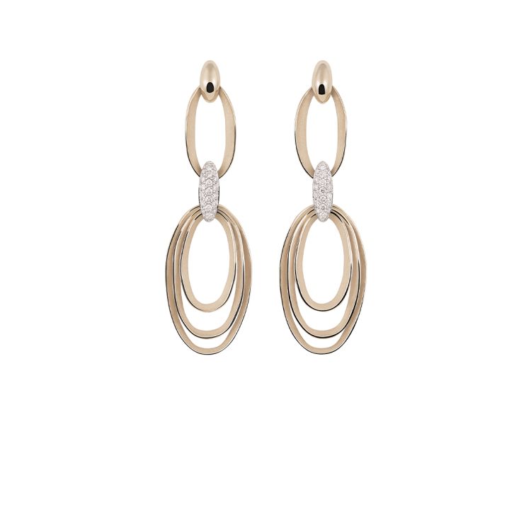 Earrings Dune Chic Pavé