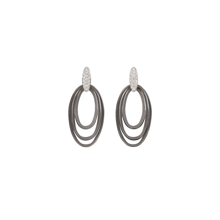 Earrings Dune Chic Pavé